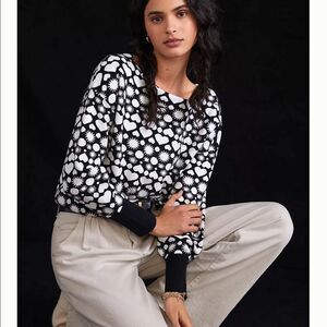 NWT Anthropologie Maeve Boat Neck Sweater Small #174